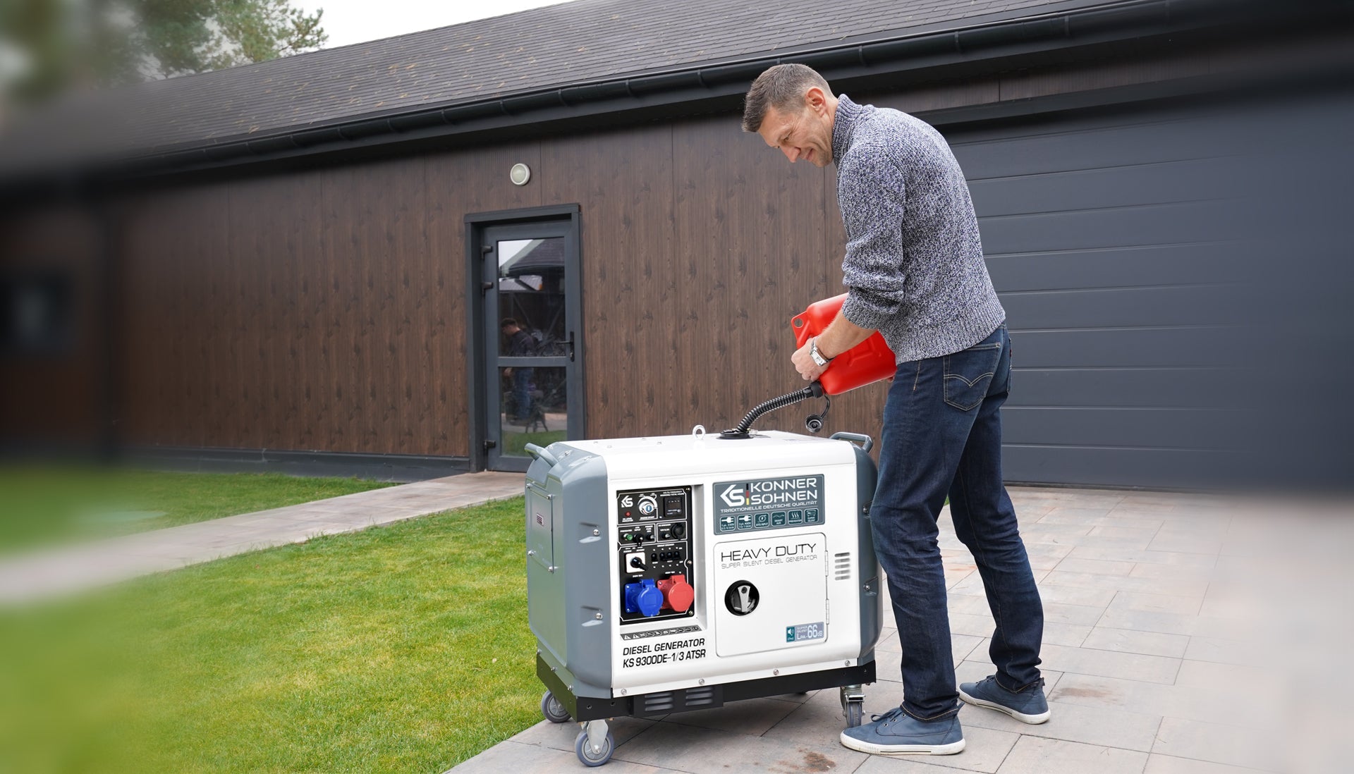 New diesel generator – KS 9300DE-1/3 ATSR Super S