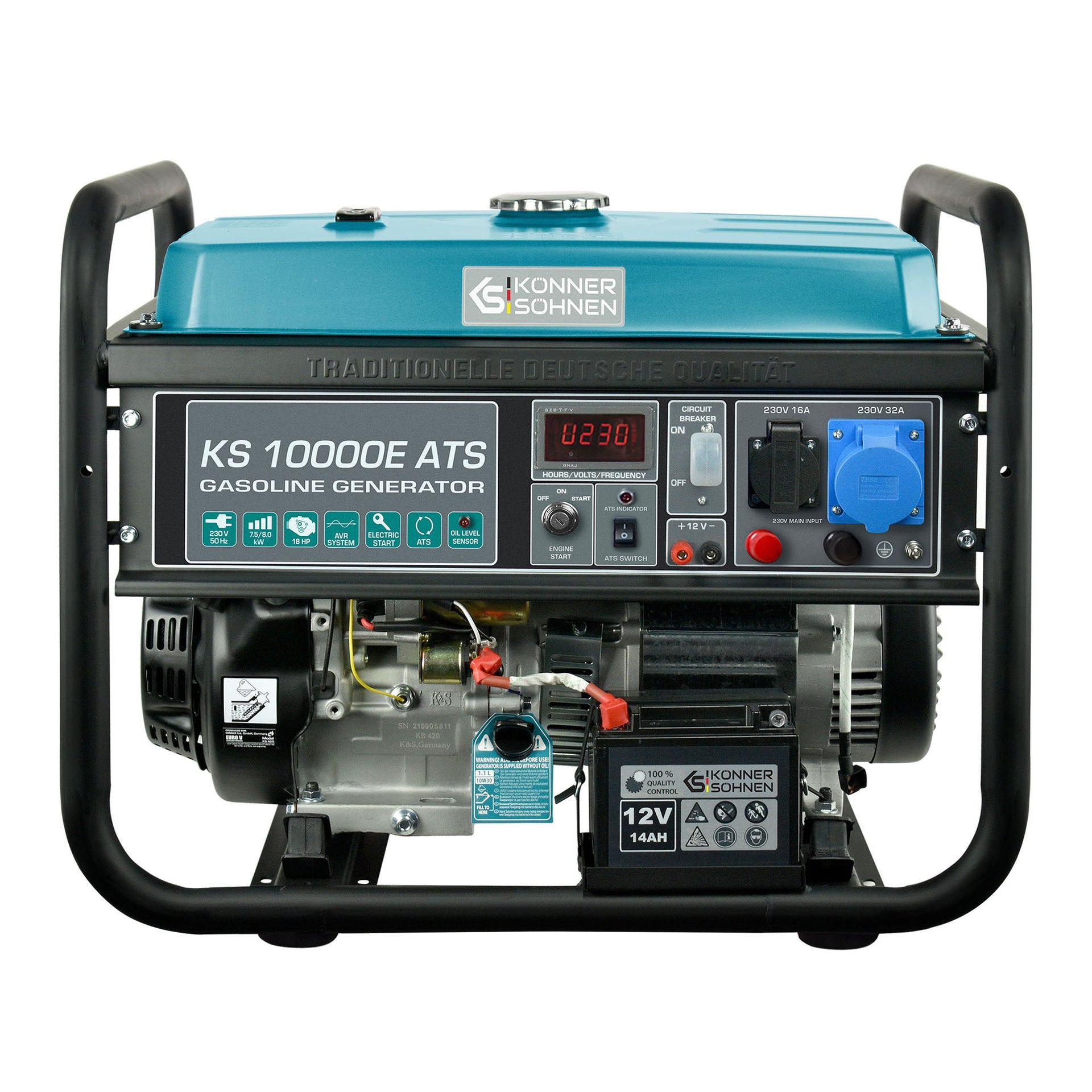 Generators with automatic start system (ATS)
