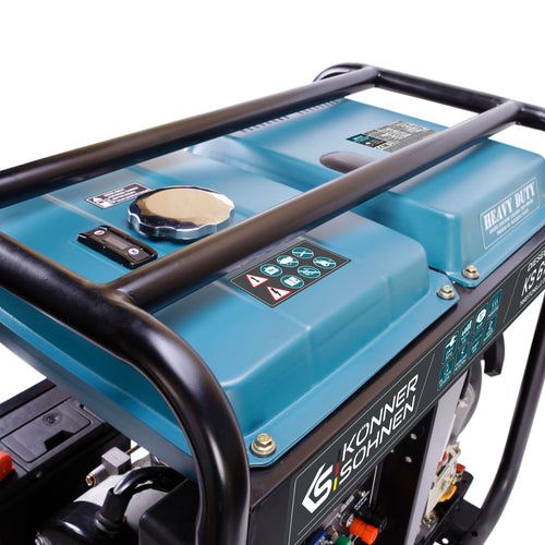 Gerador a diesel "Könner & Söhnen" KS 6100HDE (EURO V)