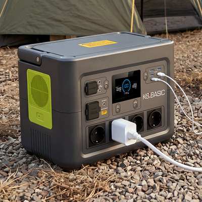 Alta capacidad energética — 1024 Wh con una potencia de 1200 W