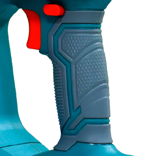 Rubber-coated handle