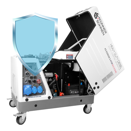 Protivandalský zvukotěsný kryt