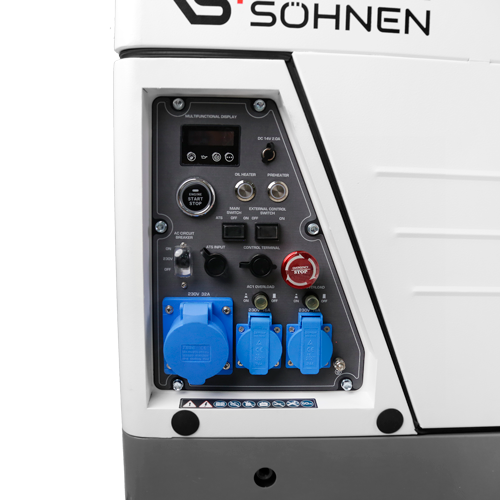 Pohodlný ergonomický ovládací panel