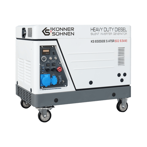 Diesel Inverter Generator i Lyddæmpet Kabinet KS 6500iDE S ATSR