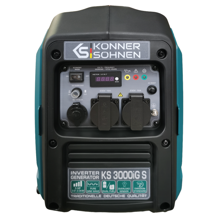 LPG/benzin invertergenerator KS 3000iG S
