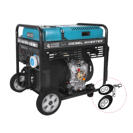 Dieselový invertorový generátor KS 9500iDЕ ATSR