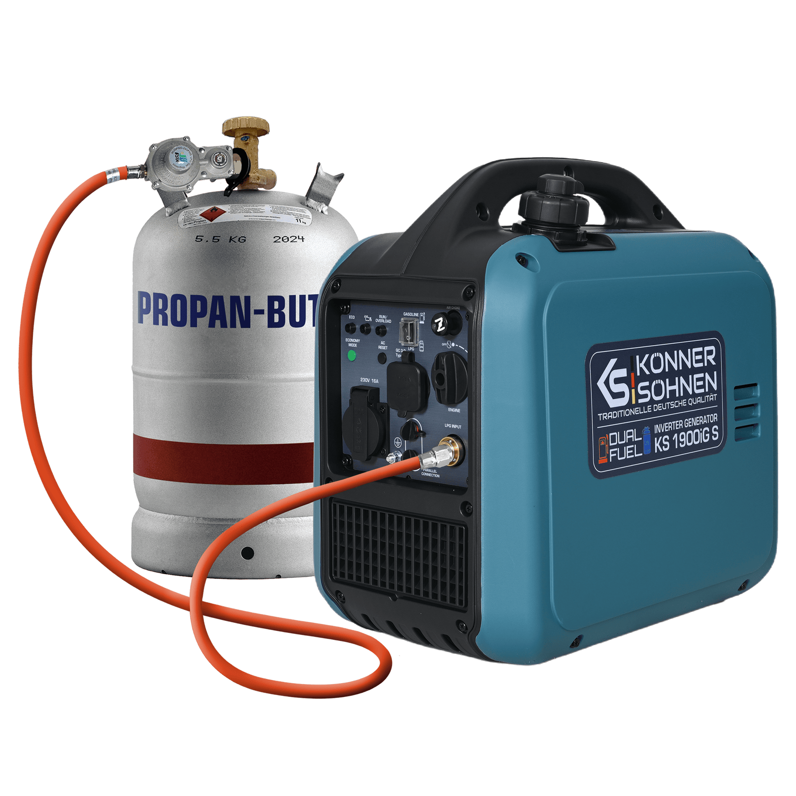 Groupe électrogène Inverter (gaz/essence) KS 1900iG S 