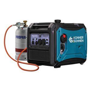Groupe électrogène à essence-gaz de type inverter KS 4000iEG S