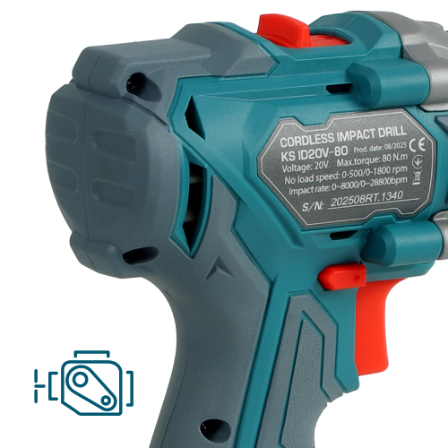 Vrtačka s bezkartáčovým motorem