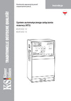 Automatyczny Przełącznik Zasilania KS ATS 4/32-12, KS ATS 4/32-15