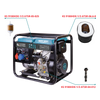 Sada filtrů pro dieselové generátory: Olejový filtr, Vzduchový filtr, Benzínový filtr