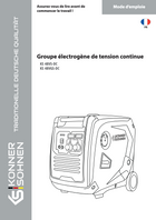 Groupe électrogène de tension continue KS 48VGS-DC, KS-48VS-DC