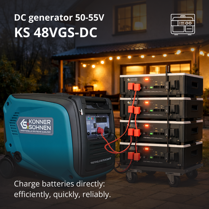 KS 48VGS-DC Likströmsgenerator, version 50–55V