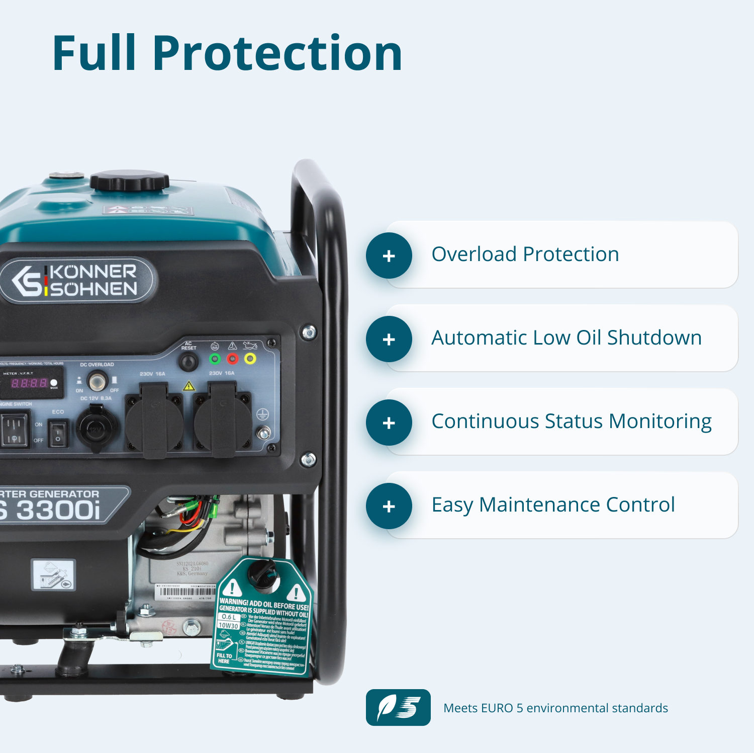 Αντιστροφέας Γεννήτρια KS 3300i