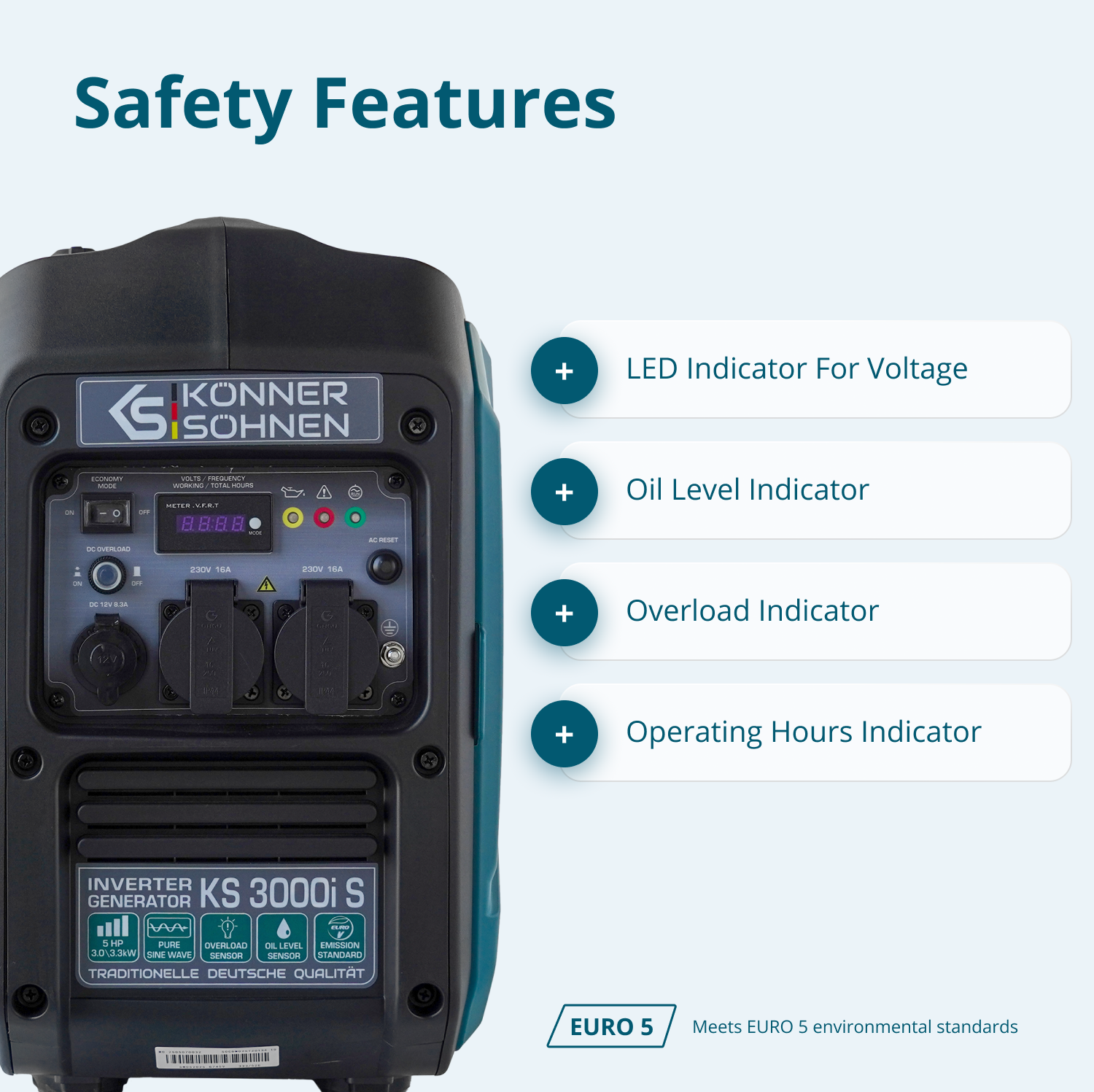 Invertorový generátor KS 3000i S