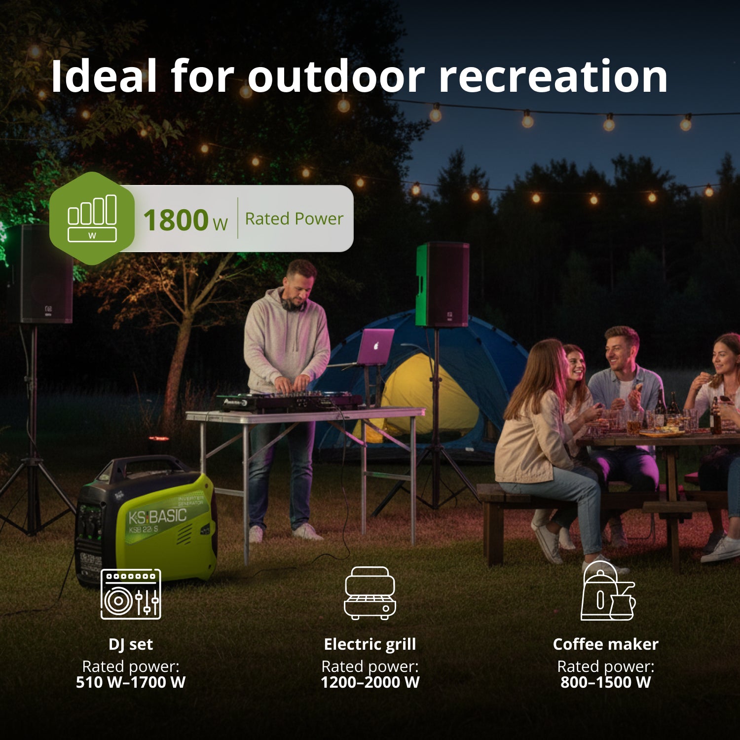 Invertorový generátor KSB 22i S