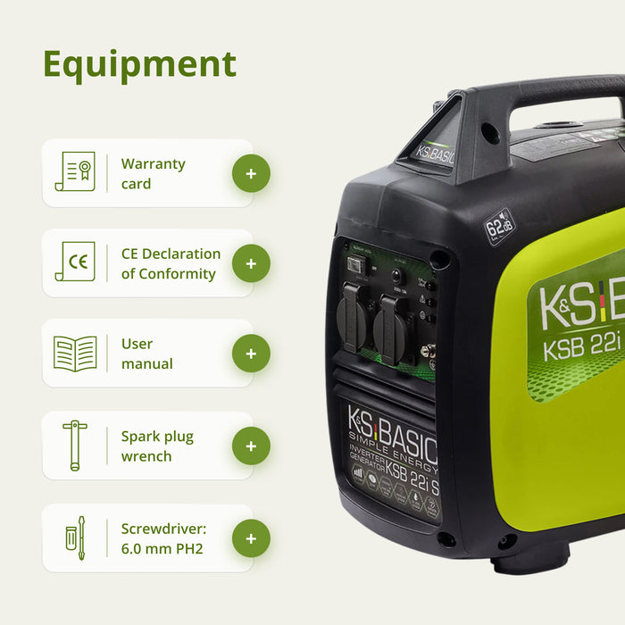Gerador inversor KSB 22i S