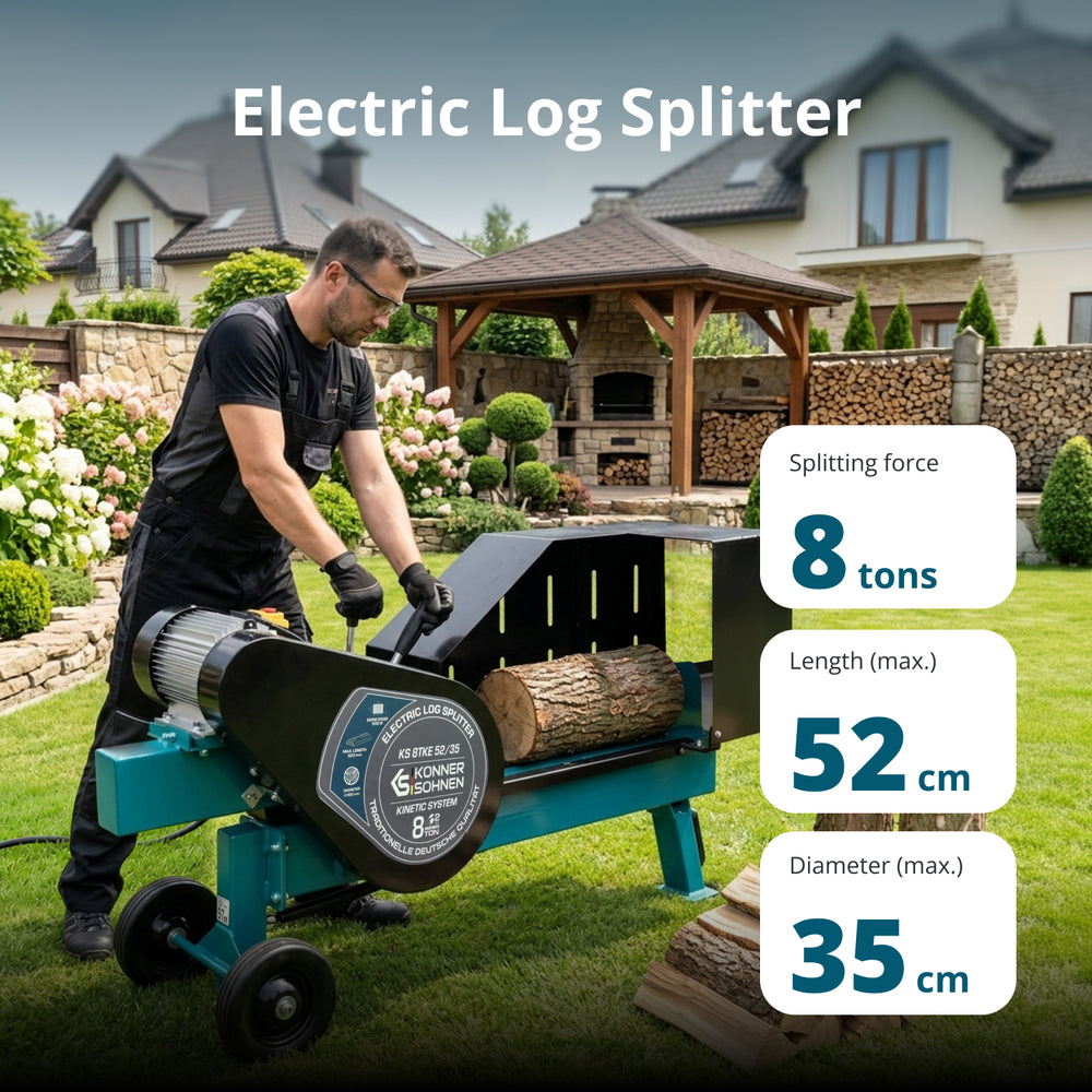 Električni cepač drva KS 8TKE 52/35