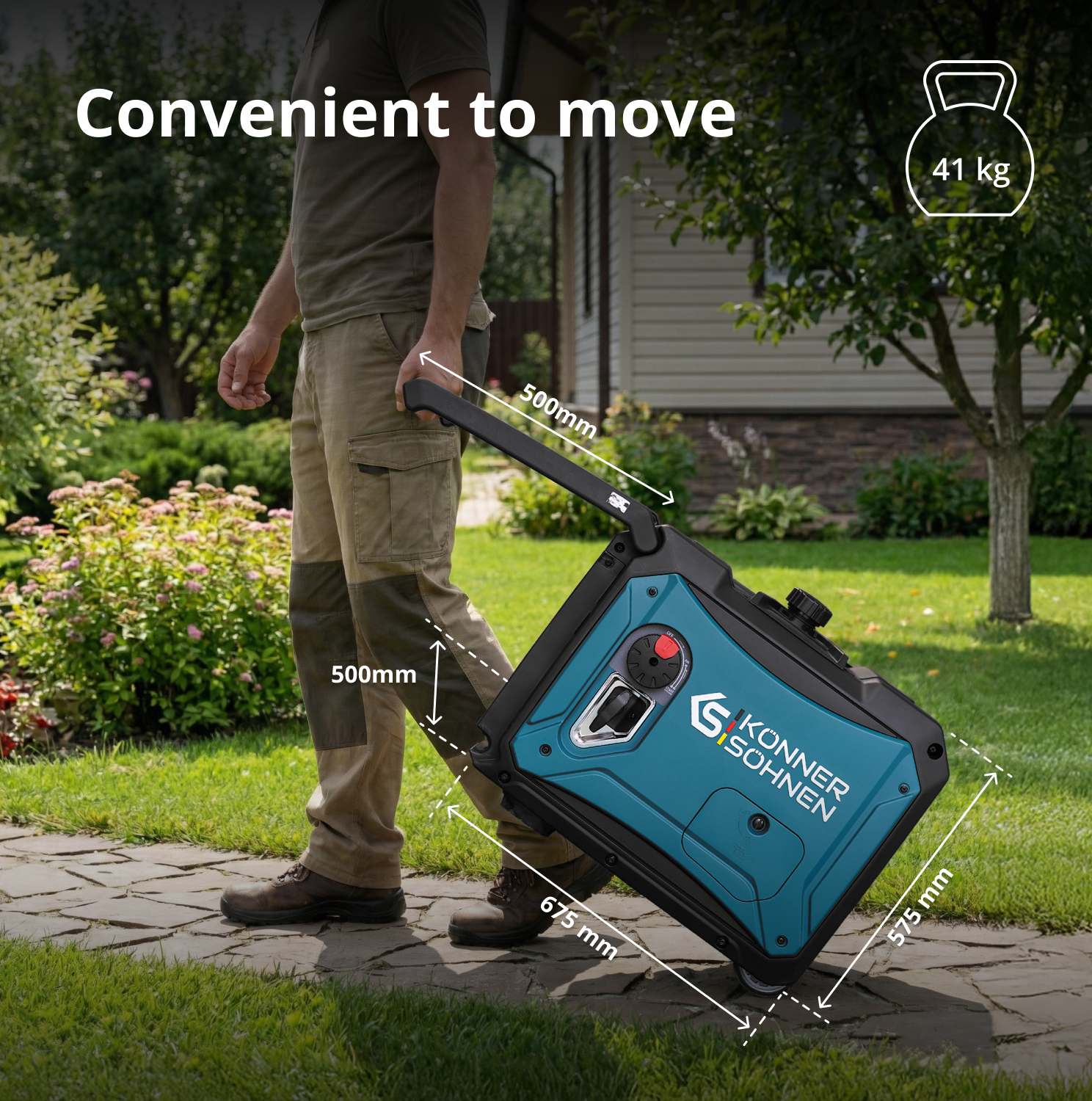 LPG/benzinski invertorski generator KS 4000iEG S