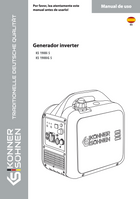 Generador inverter KS 1900i S, KS 1900iG S 