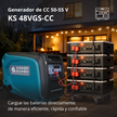 KS 48VGS-DC Generador de corriente continua, versión 50–55V thumbnail