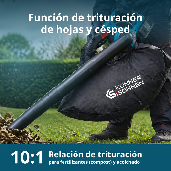 Aspirador - soplador de jardín a batería KS LBV-40V