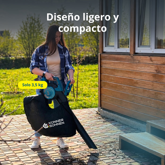 Aspirador - soplador de jardín a batería KS LBV-40V