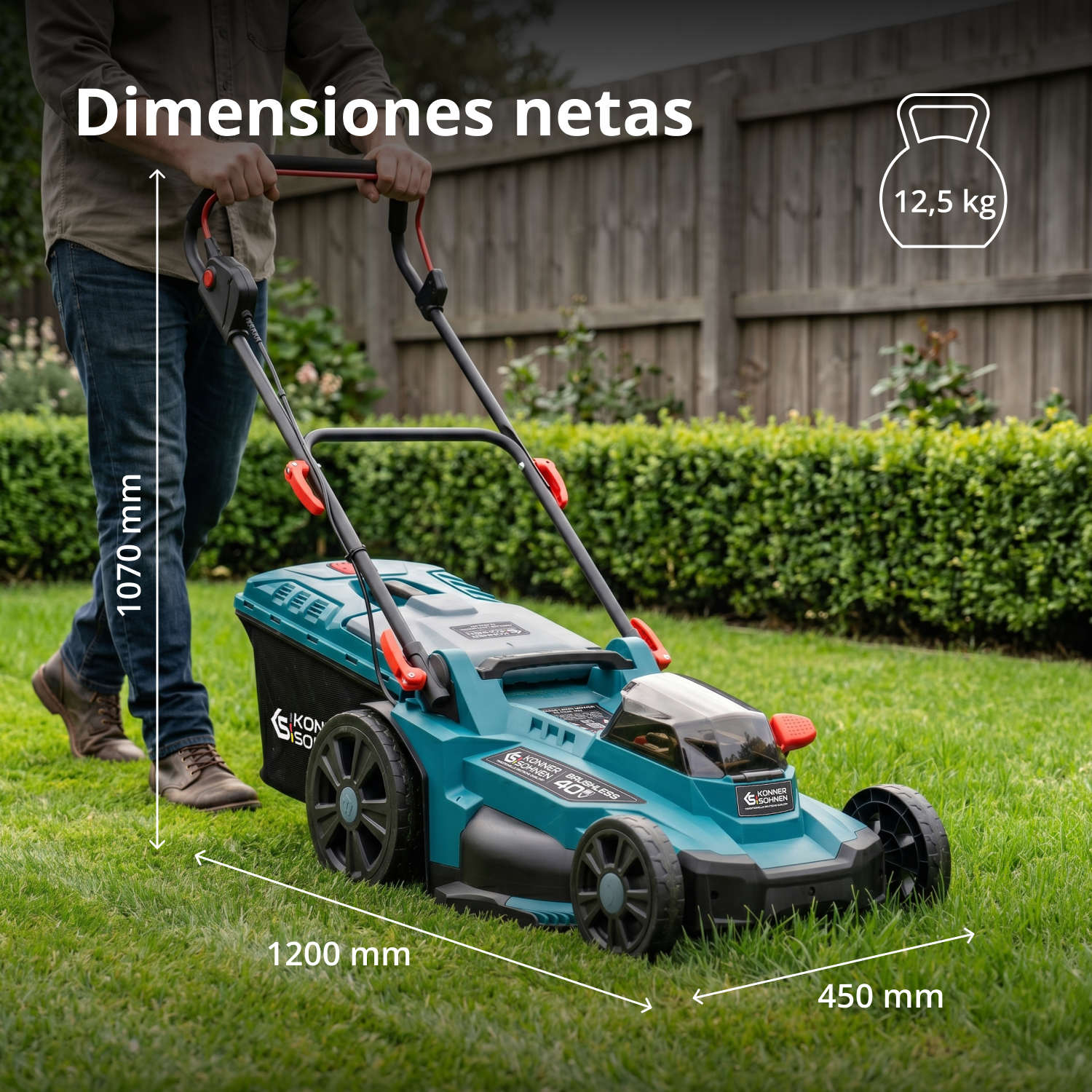Cortacésped de baterías KS 43LM-40V
