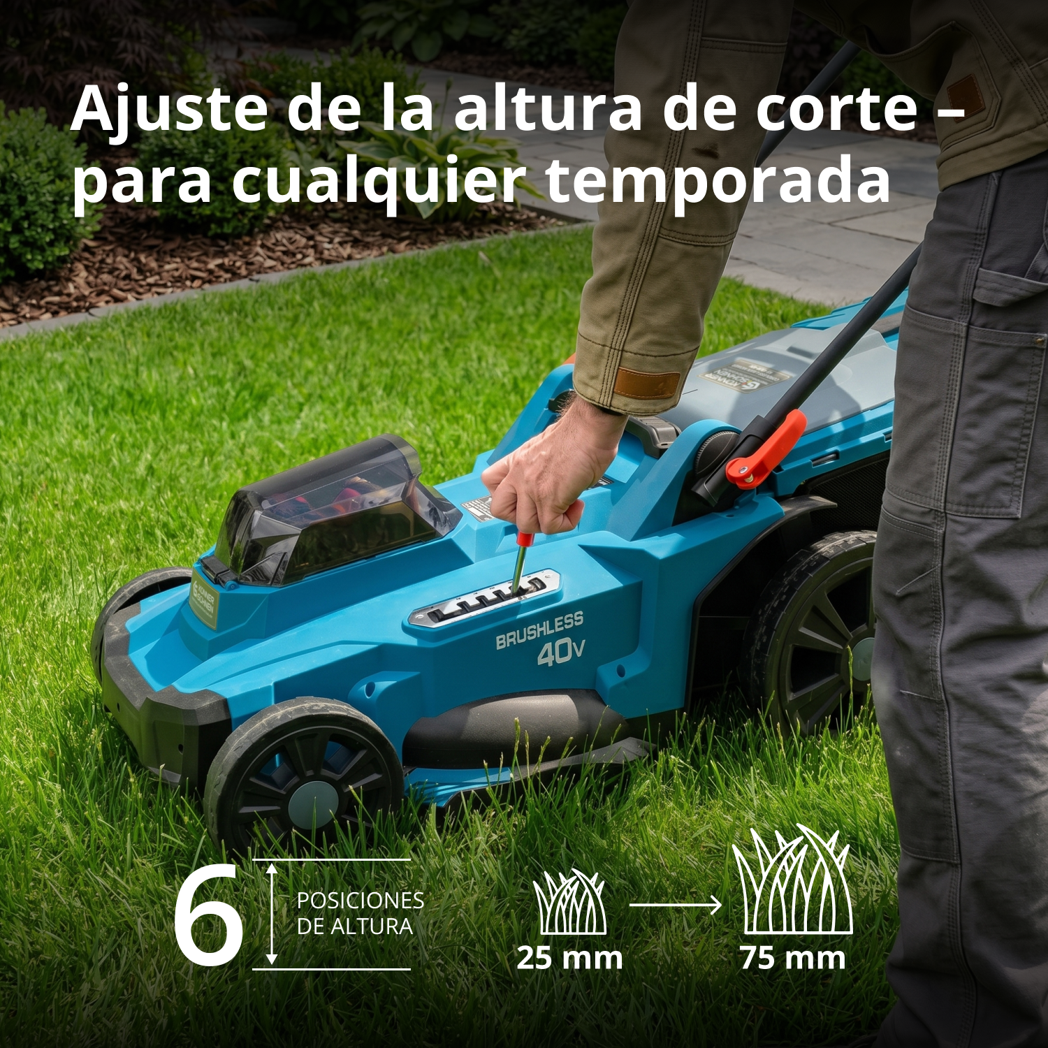 Cortacésped de baterías KS 43LM-40V