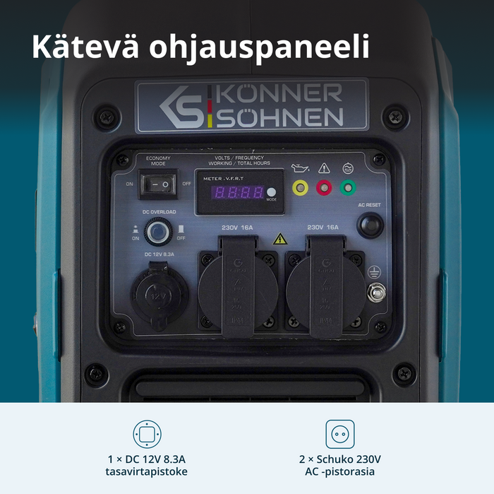 Invertterigeneraattori KS 3000i S