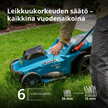 Akkukäyttöinen ruohonleikkuri KS 43LM-40V thumbnail