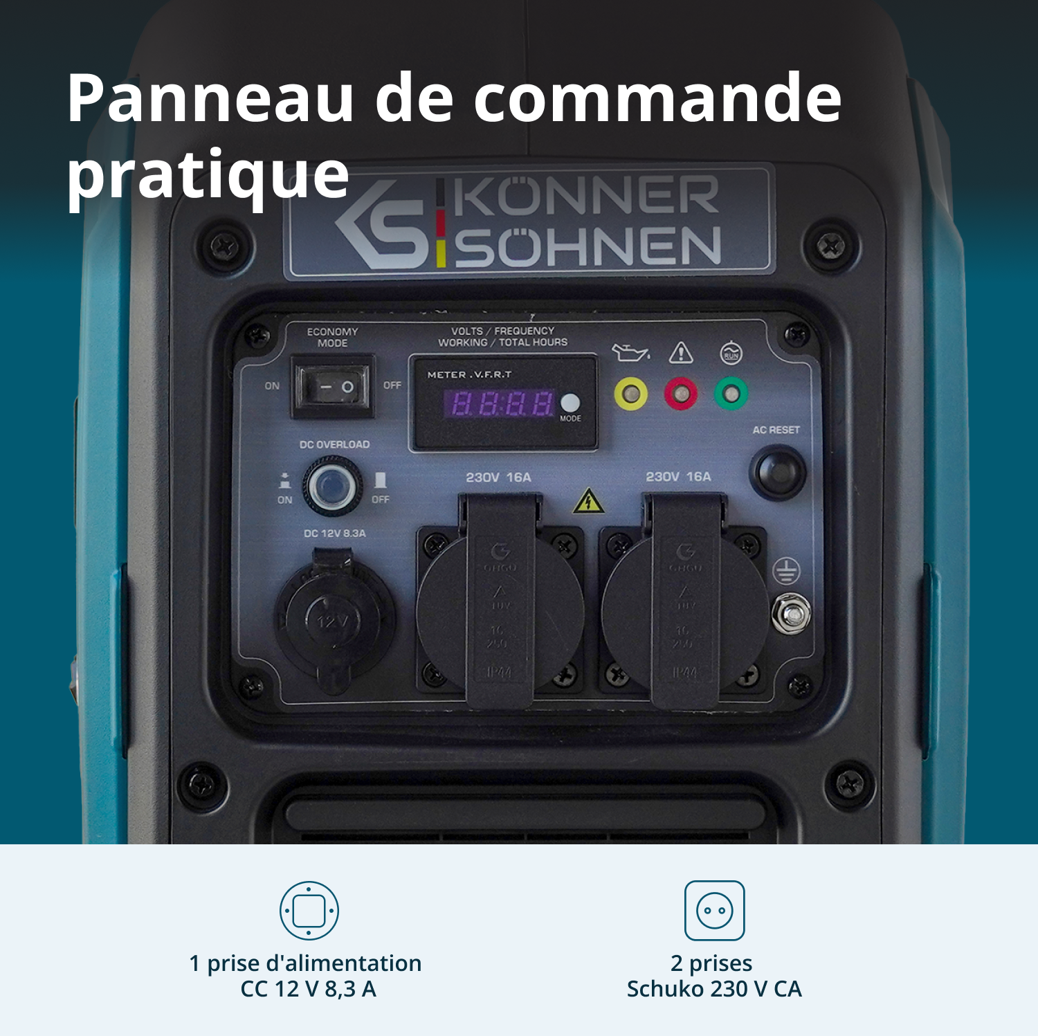 Groupe électrogène inverter KS 3000i S