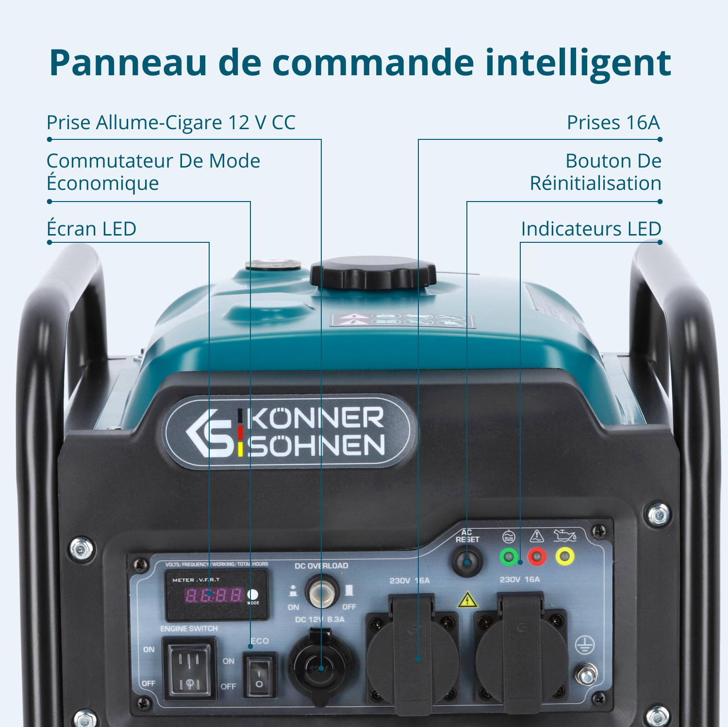 Groupe électrogène-onduleur KS 3300i