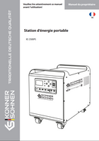 Station d'alimentation portable KS 2500PS
