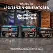 LPG/Benzin-Generator "Könner & Söhnen" KS 2900G thumbnail