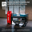 LPG/Gasoline Generator "Könner & Söhnen" KS 2900G thumbnail