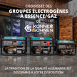 Groupe électrogène à essence/gaz "Könner & Söhnen" KS 2900G thumbnail