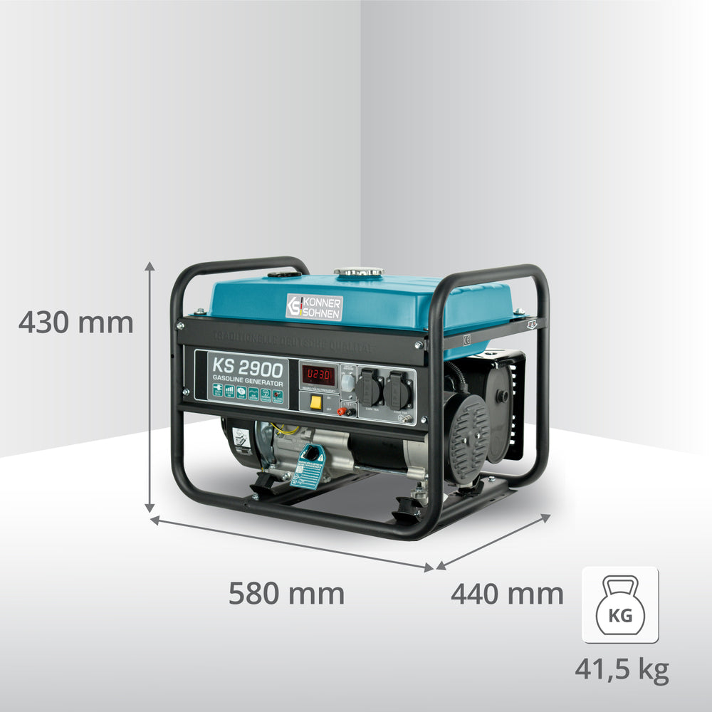 Benzin-Generator "Könner & Söhnen" KS 2900