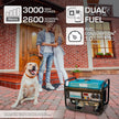 LPG/Gasoline Generator "Könner & Söhnen" KS 3000G thumbnail