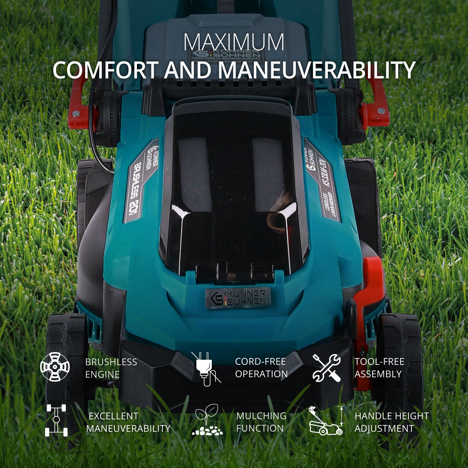 Cordless lawn mower KS 33LM-20V