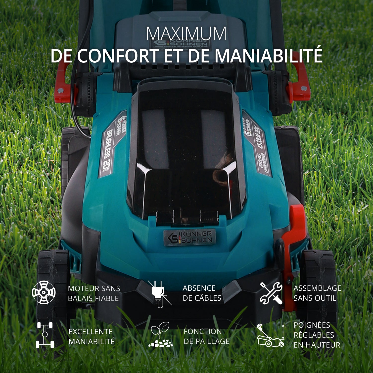 Tondeuse à batterie KS 33LM-20V