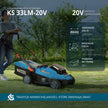 Bezprzewodowa kosiarka KS 33LM-20V thumbnail
