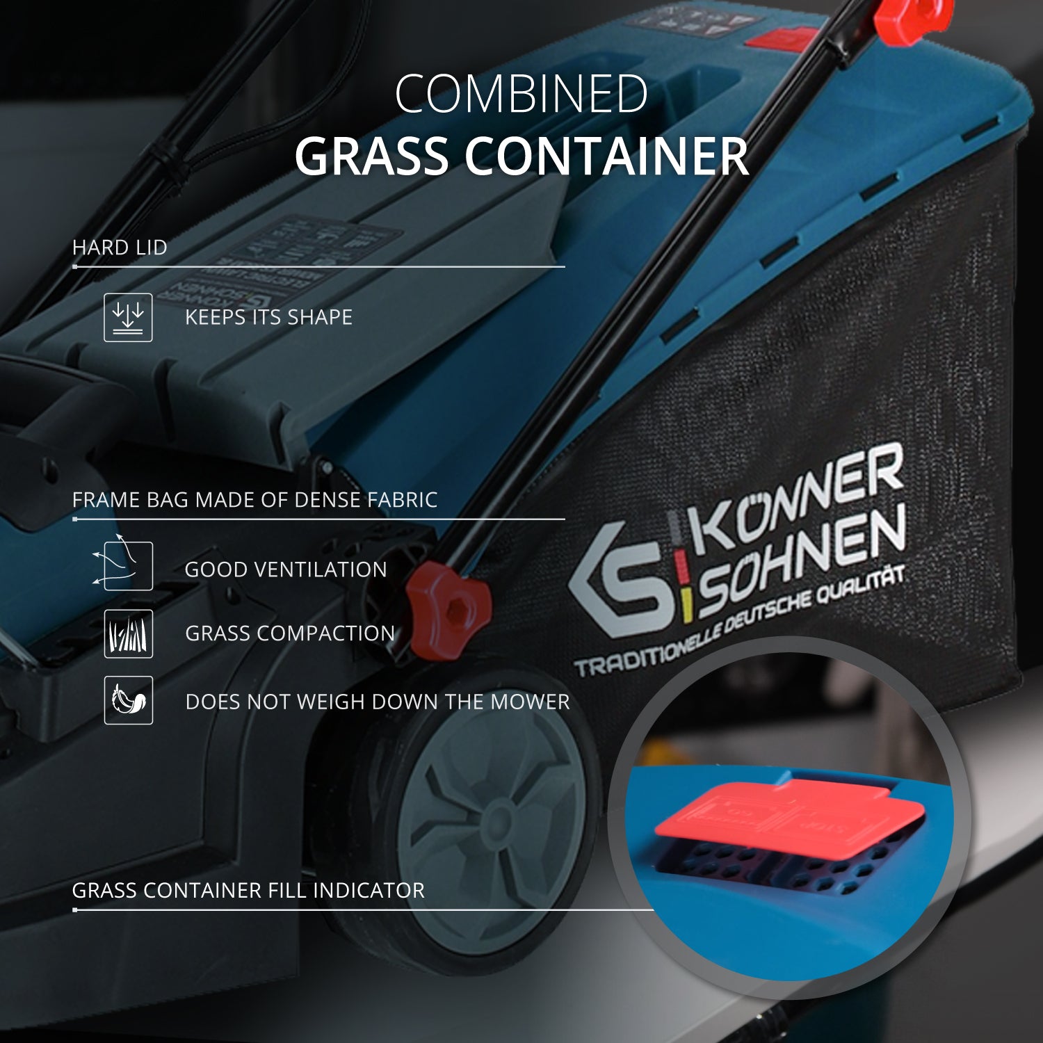 Electric lawn mower KS 38LM-BL