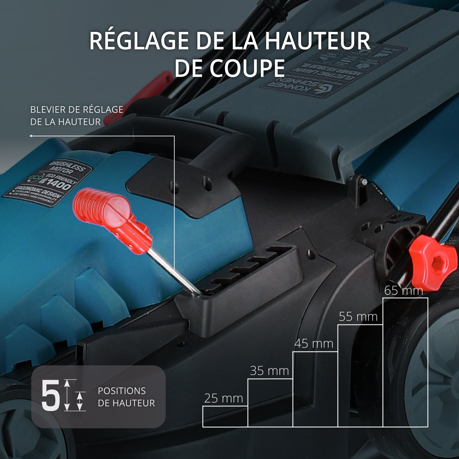 Tondeuse électrique KS 38LM-BL