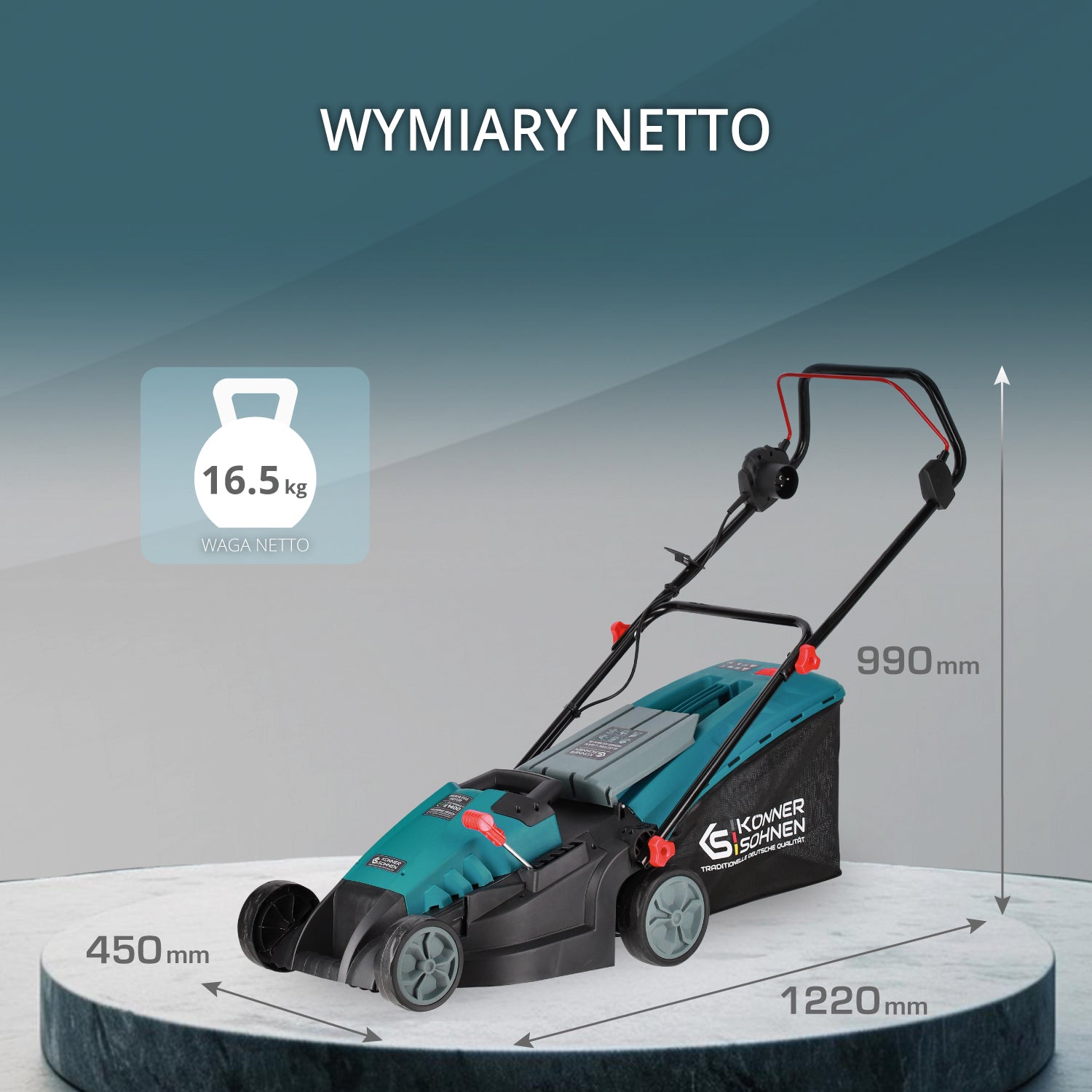 Elektryczna kosiarka do trawy KS 38LM-BL