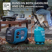 LPG/gasoline inverter generator KS 4000iEG S thumbnail