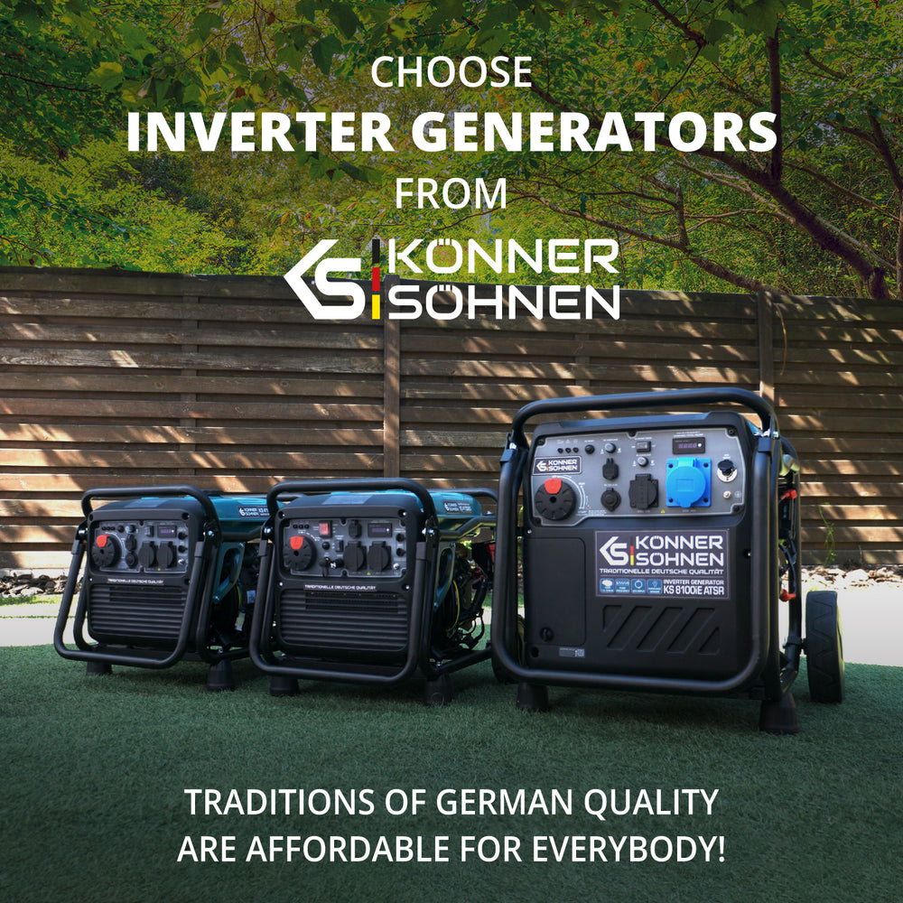 Invertorový generátor na LPG/benzín KS 4100iEG