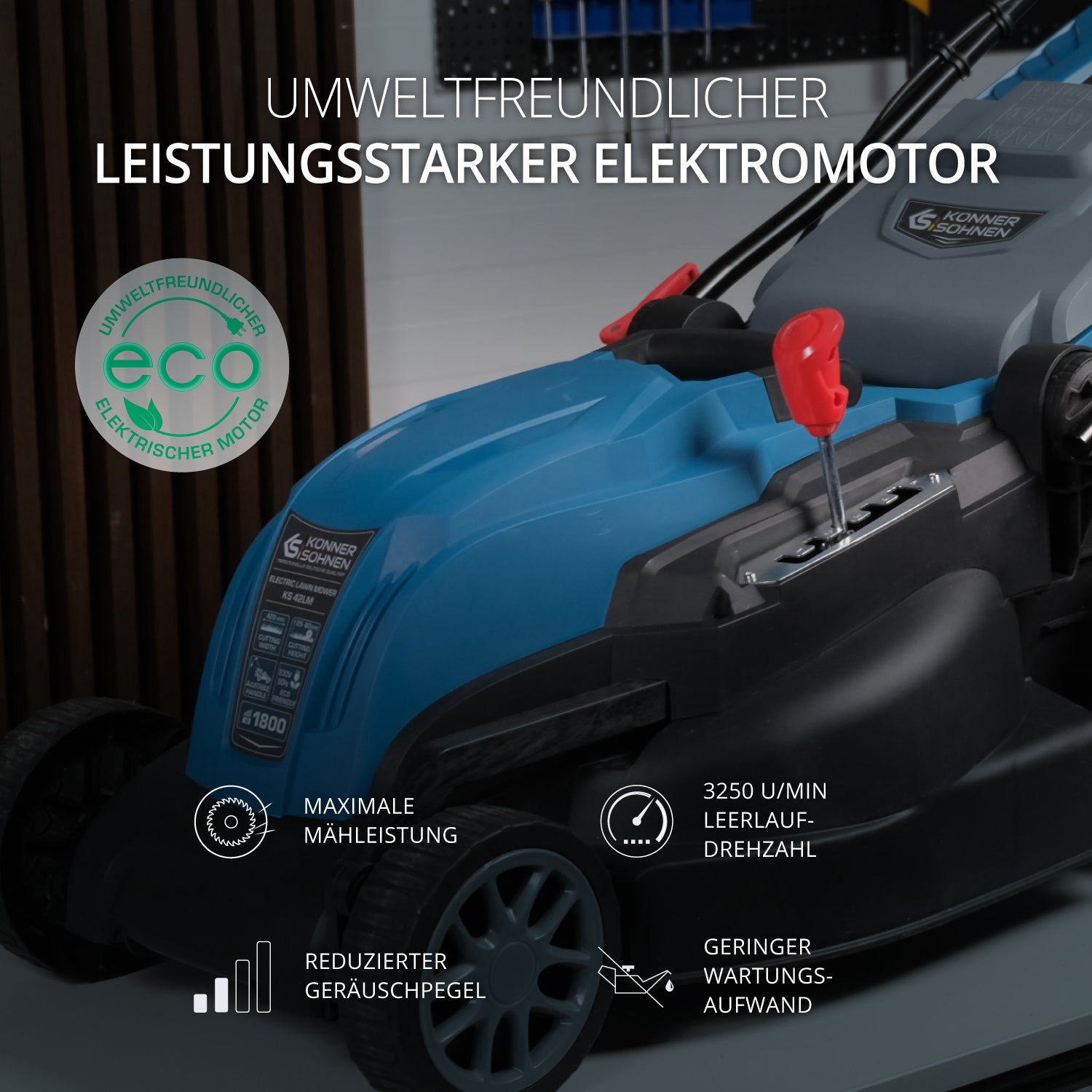 Elektrischer Rasenmäher KS 42LM