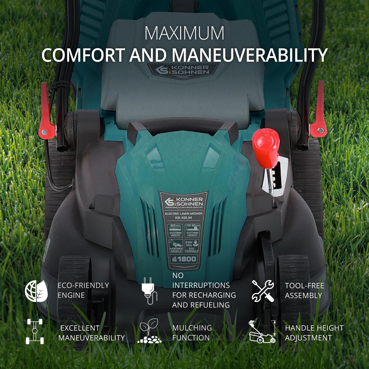 Electric lawn mower KS 42LM