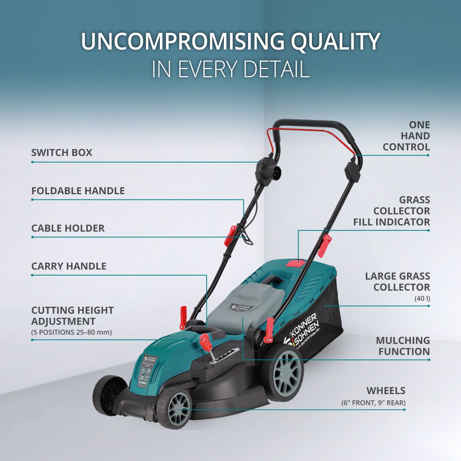 Electric lawn mower KS 42LM